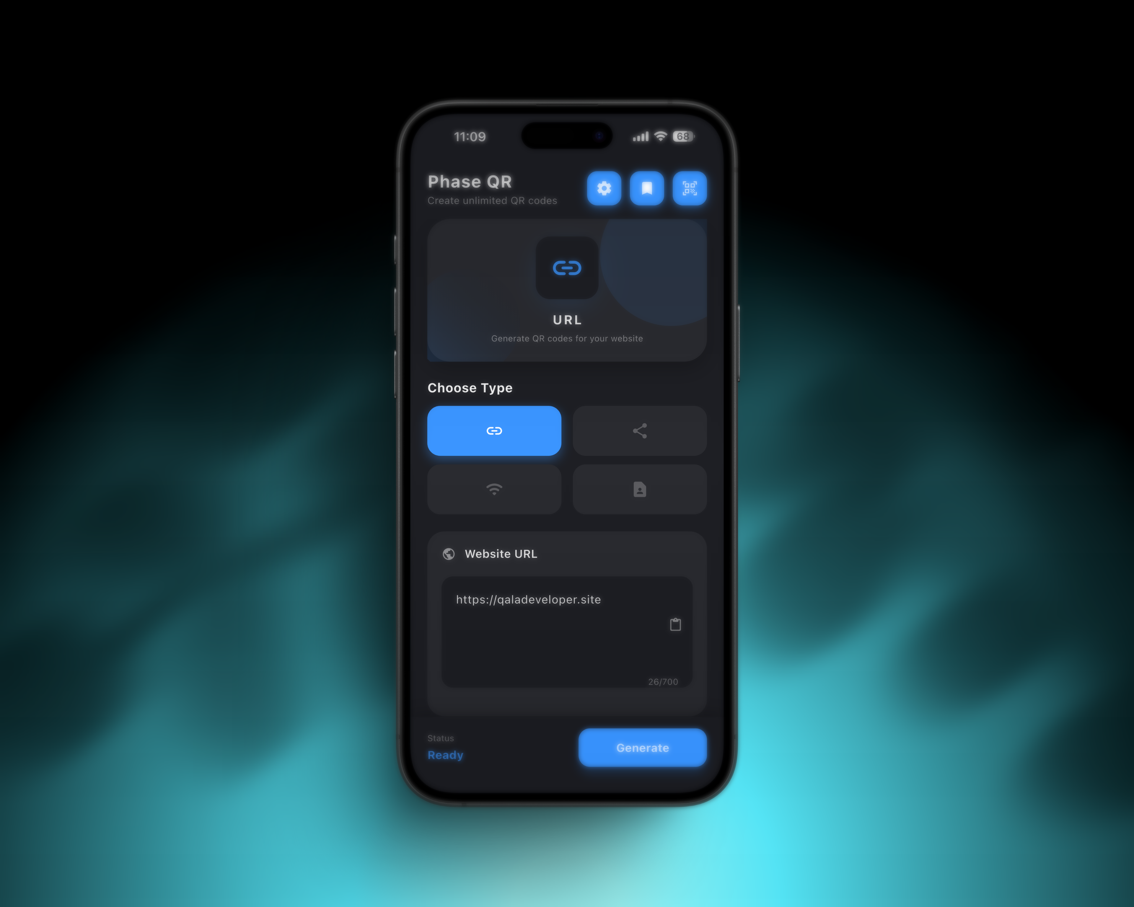 Phase QR Generation Feature